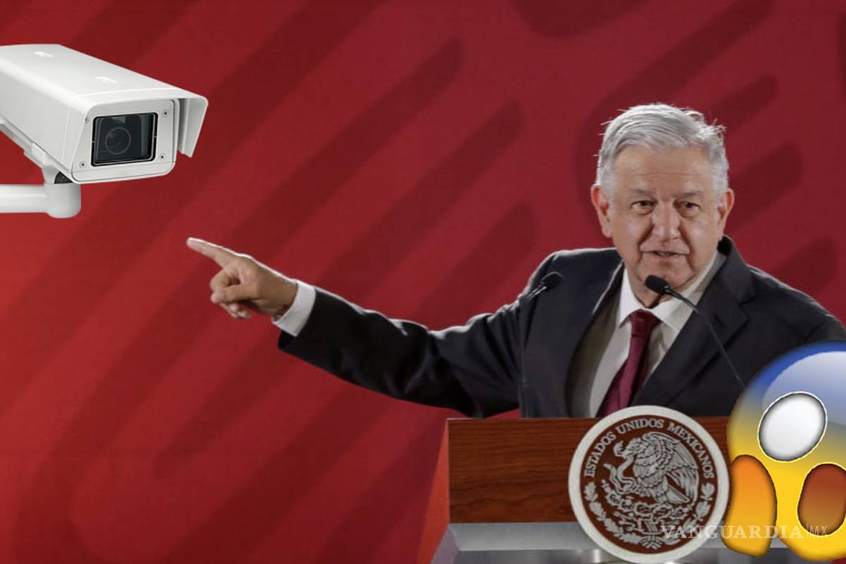 AMLO revela 'espionaje' en Palacio Nacional; encuentran cámara en sala de reuniones