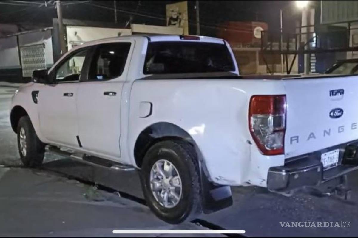 $!La Ranger solo rasguños tuvo tras el percance.