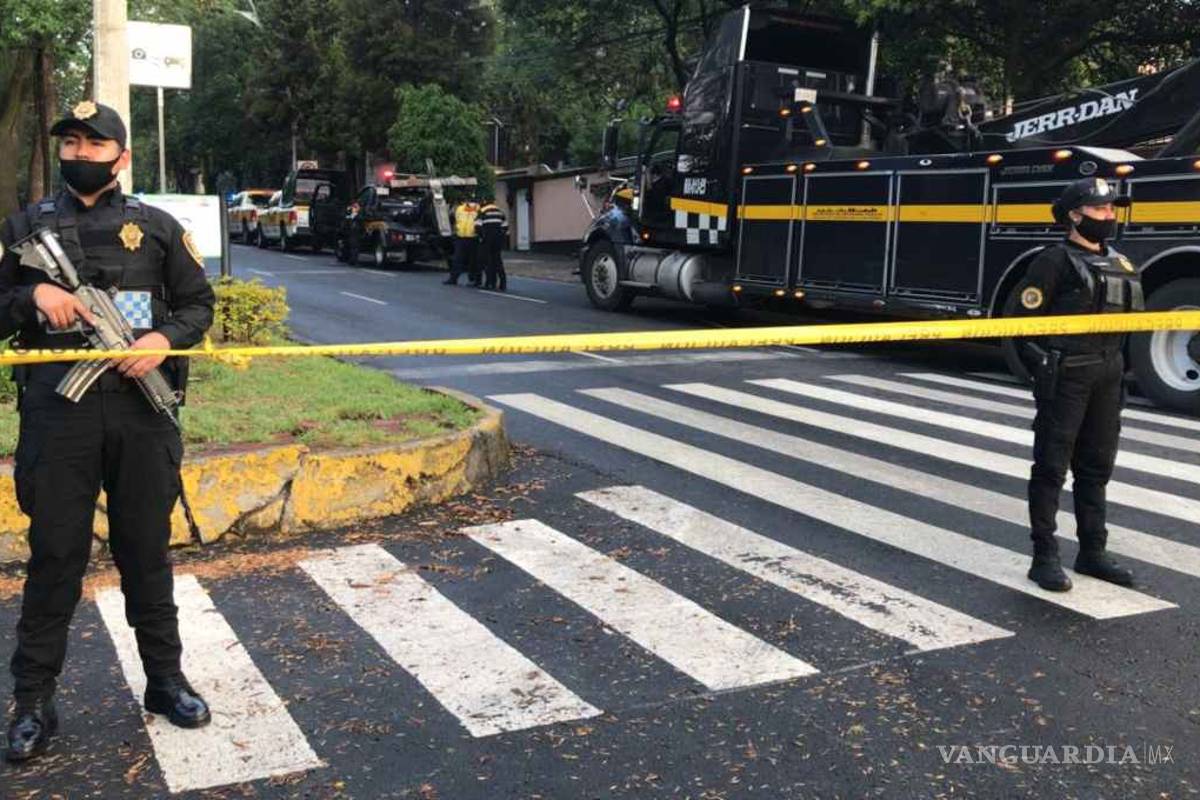 Se usaron Barretts y granadas de fragmentación para atacar al secretario de Seguridad de la CDMX