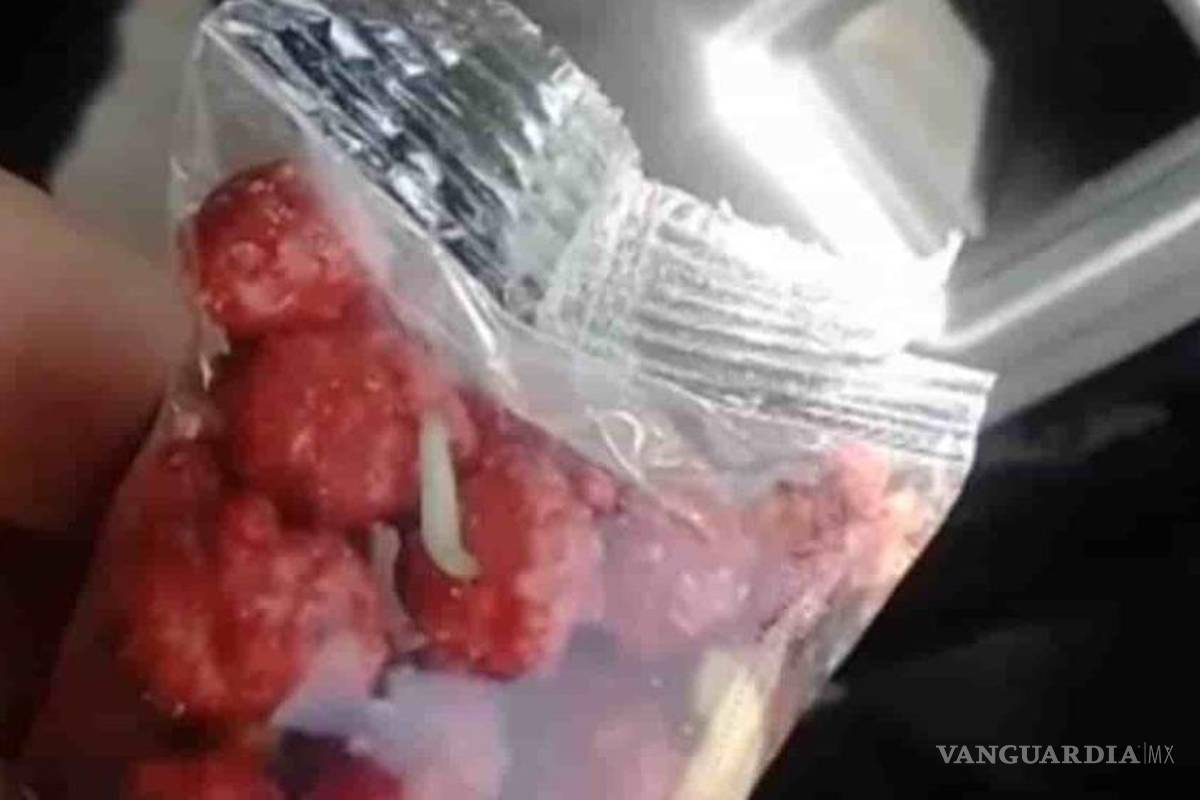 &quot;Entre gusanos, maldita austeridad&quot;, elemento de la Guardia Nacional denunció comida en mal estado