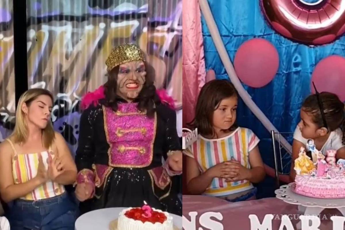 Karla Panini no aprende, intenta recrear el video de las niñas del pastel