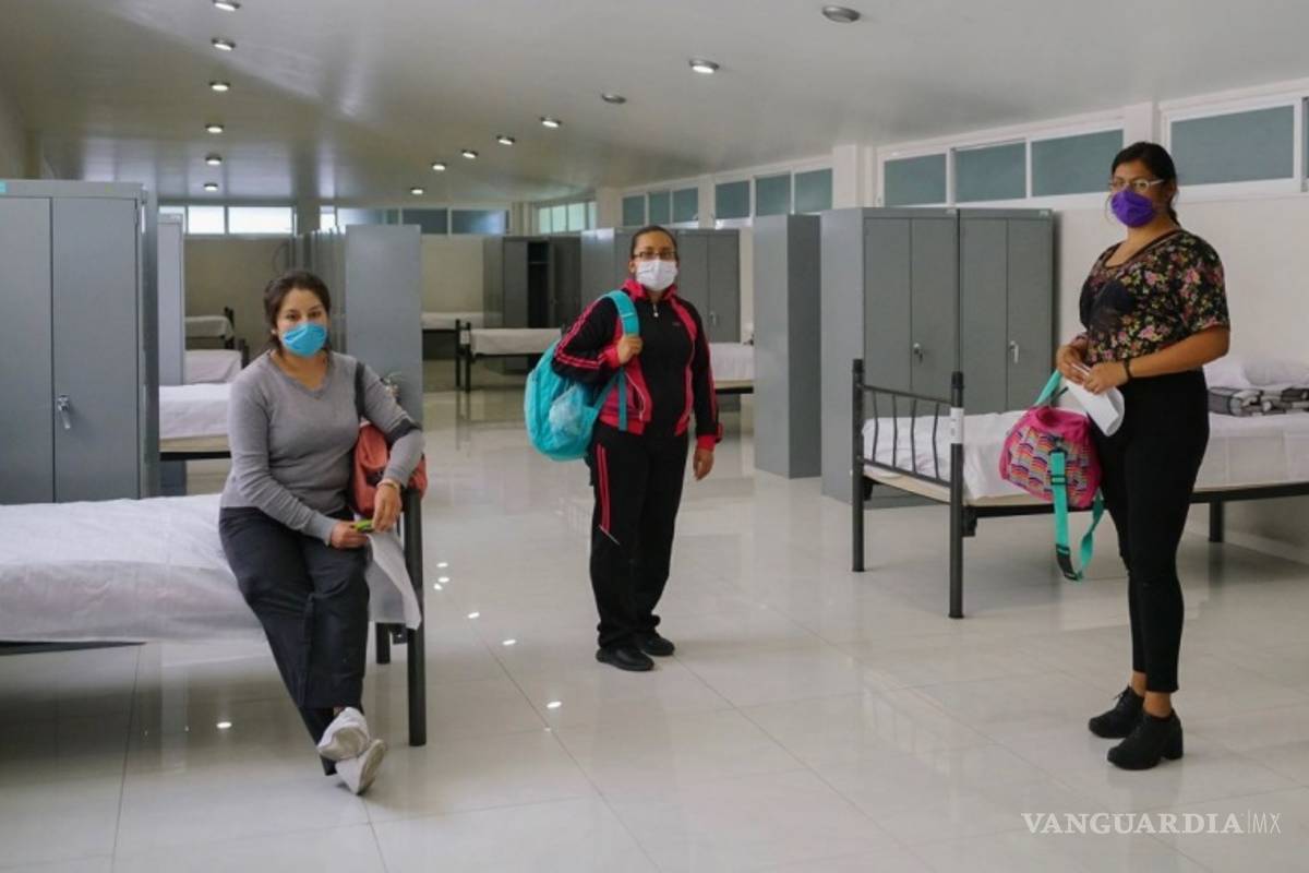 Los Pinos, antes residencia presidencial ahora hogar para personal de salud que atiende pacientes con COVID-19 (fotos)