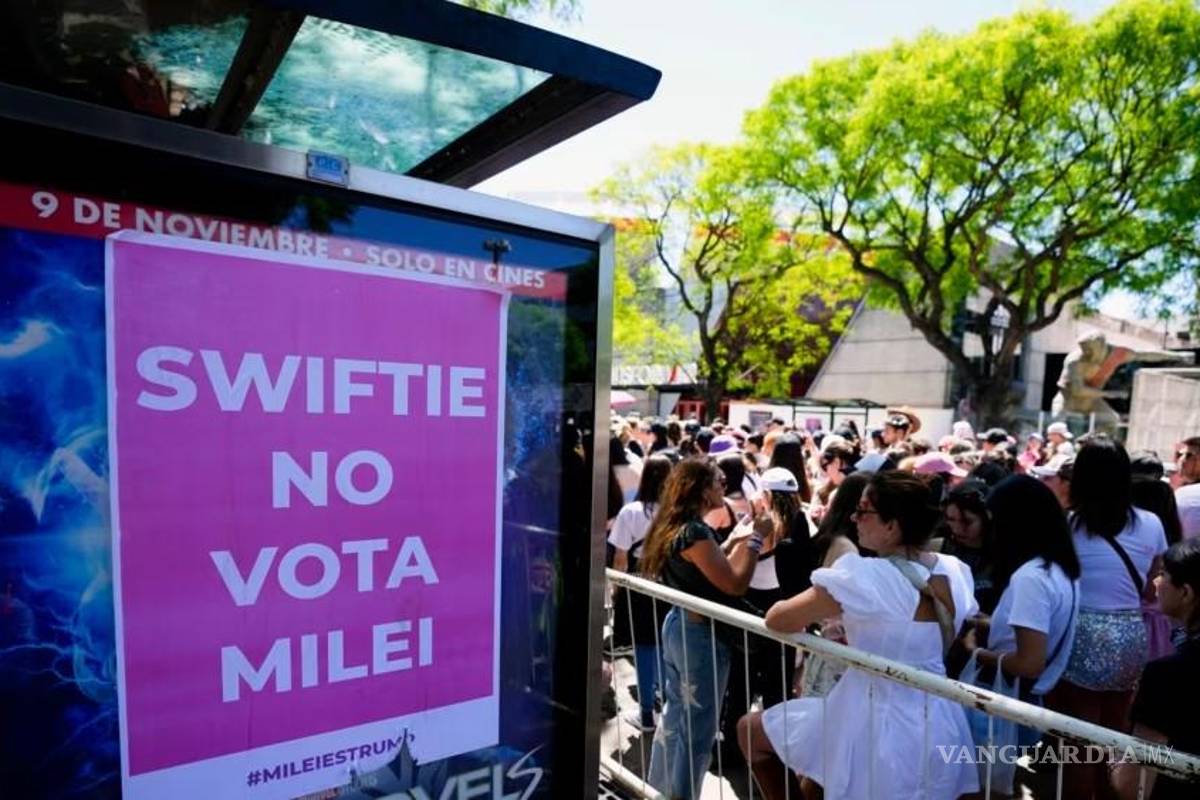 Fans de Taylor Swift en Argentina protestan contra Javier Milei y sus polémicas propuestas