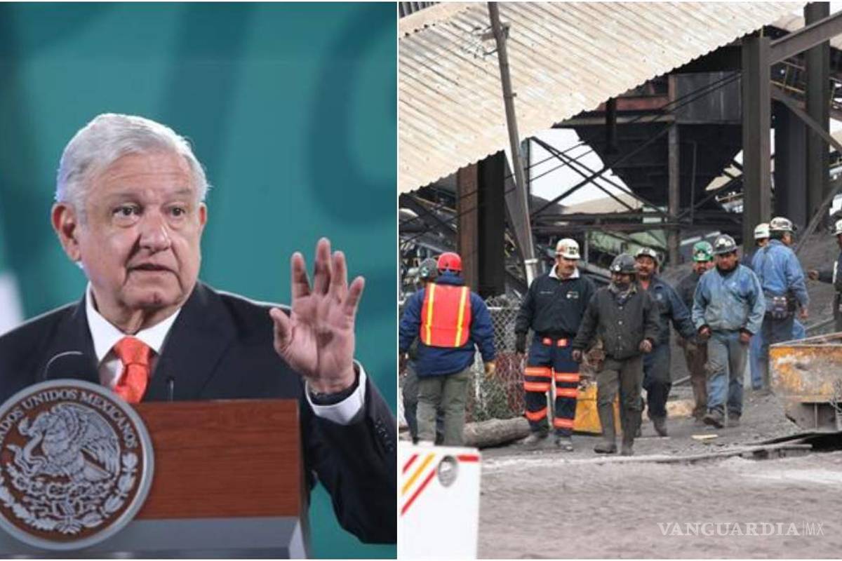 AMLO denuncia que se politizó el derrumbe de mina en Coahuila