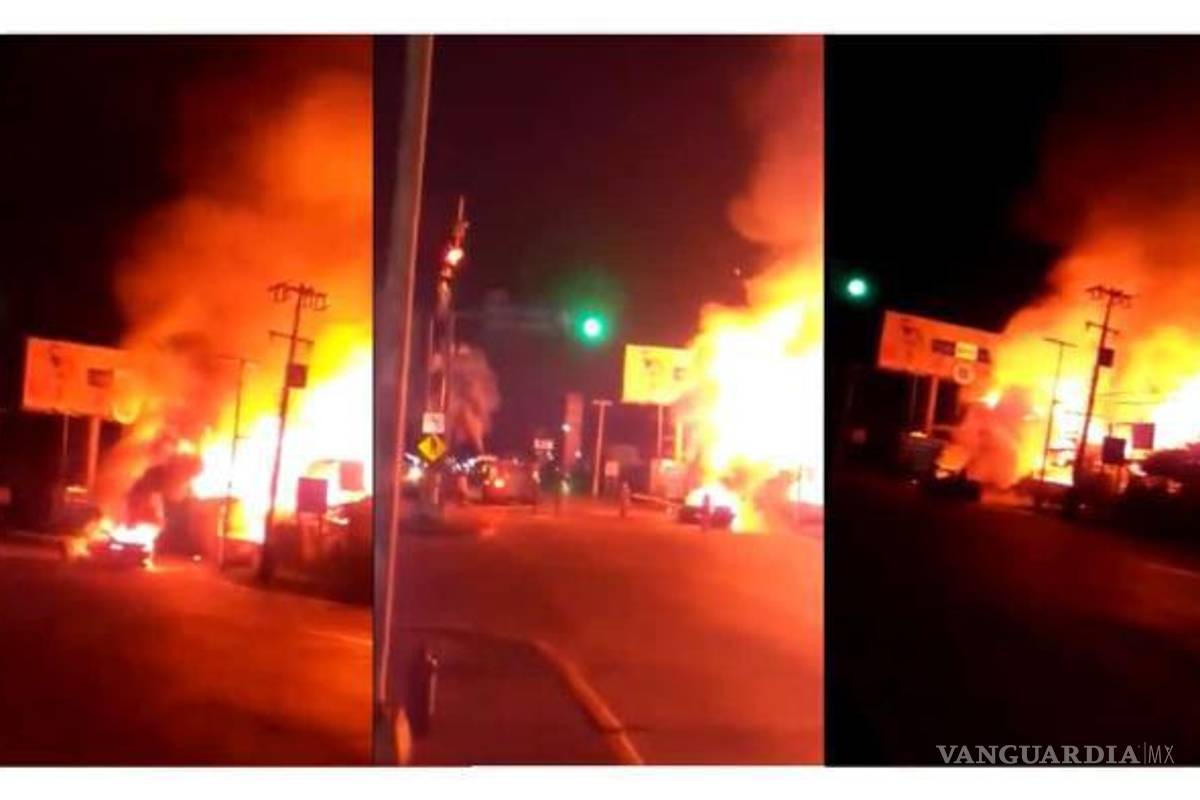 Sicarios incendian auto en Acapulco y las llamas alcanzan dos restaurantes (video)