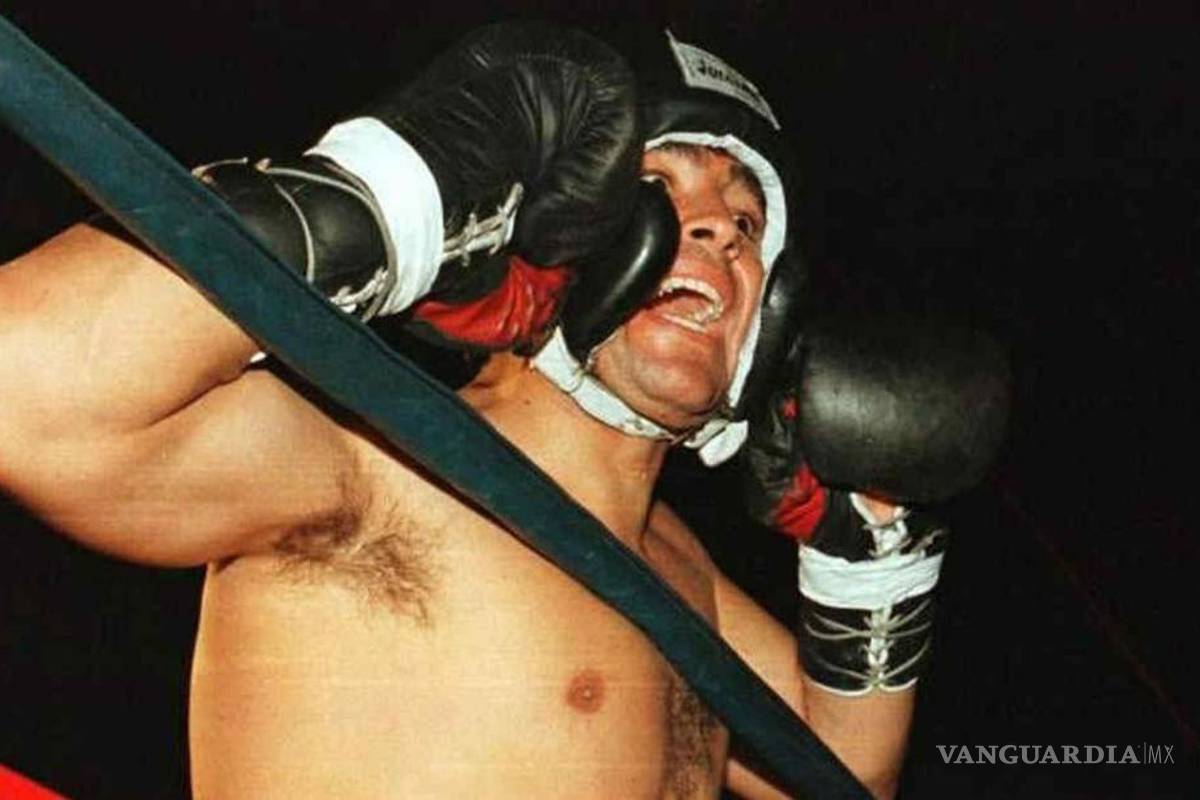 La ocasión en que Maradona se subió al ring a boxear
