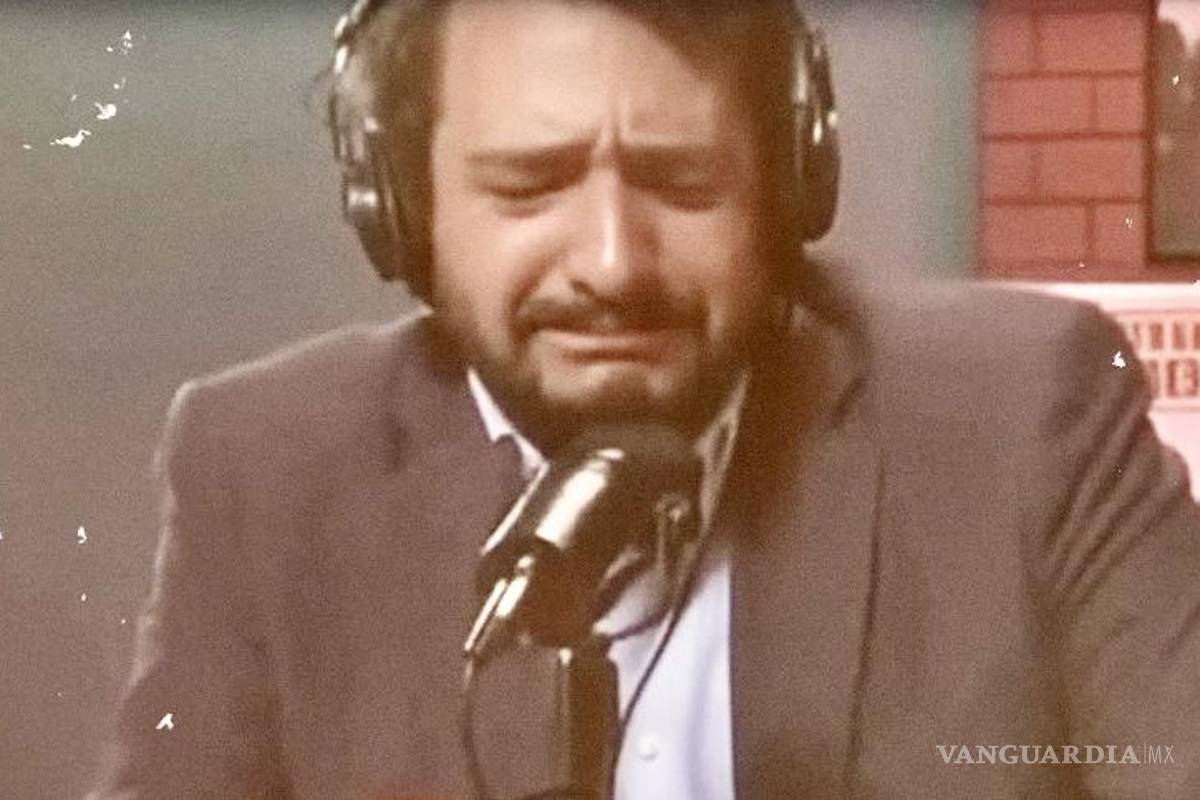 $!Andy López Beltrán, lloró públicamente al leer la carta con la que quiso defenderse. Se victimiza el cachorro.