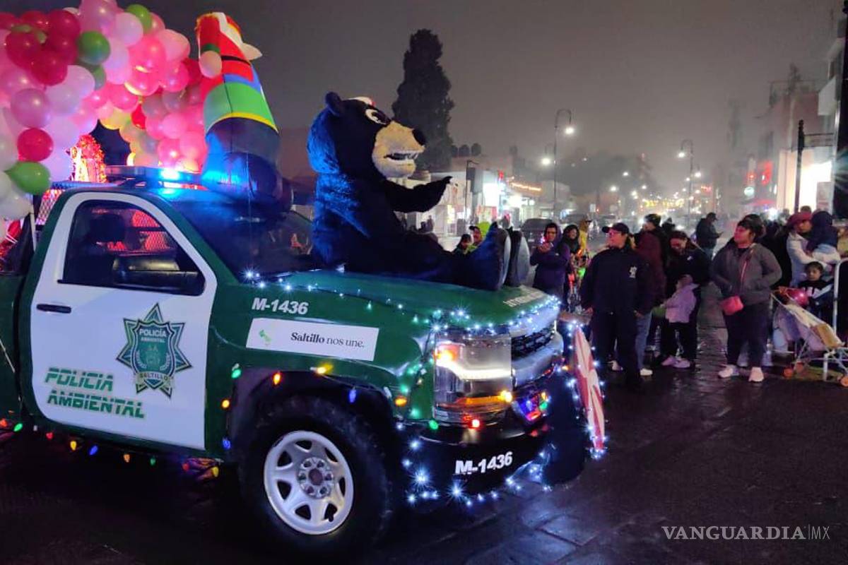 Saltillo: Alista Comisaría de Seguridad desfile navideño