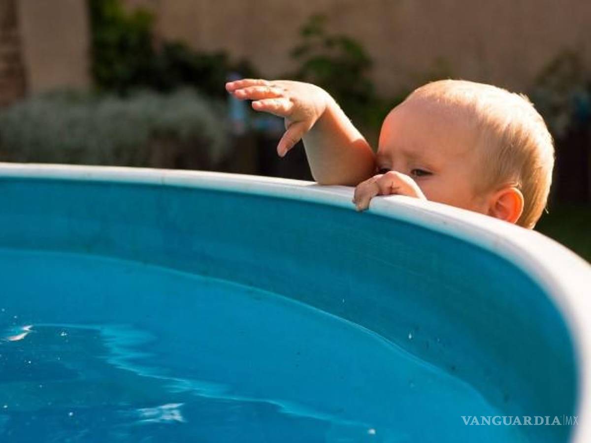 $!No pierda de vista a los menores si hay albercas u objetos con agua; podría ser fatal.
