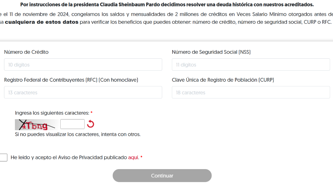 $!¿Cómo saber si mi crédito Infonavit está congelado? CURP, NSS y RFC son claves; así puedes hacerlo