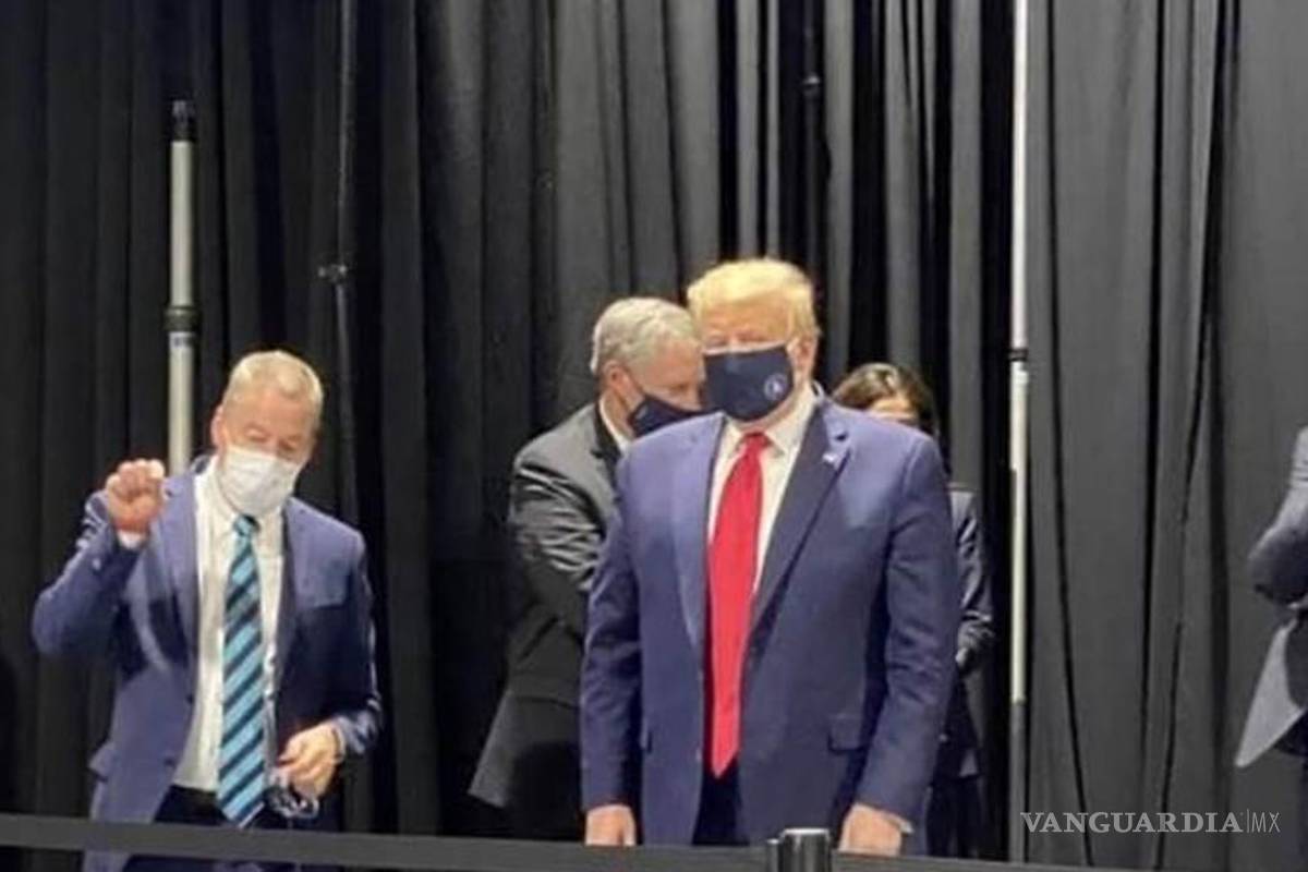 Siembran dudas sobre si Trump ocultó el positivo