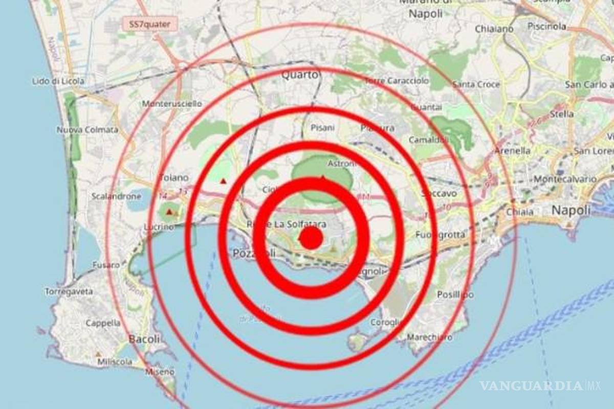 Golpea a Napoli un sismo de 4.2; alertan sobre posible ‘supererupción’ del Vesubio