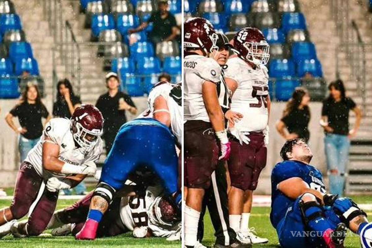 ONEFA expulsa de por vida a jugador de Burros Blancos tras lesionar a rival del Tec