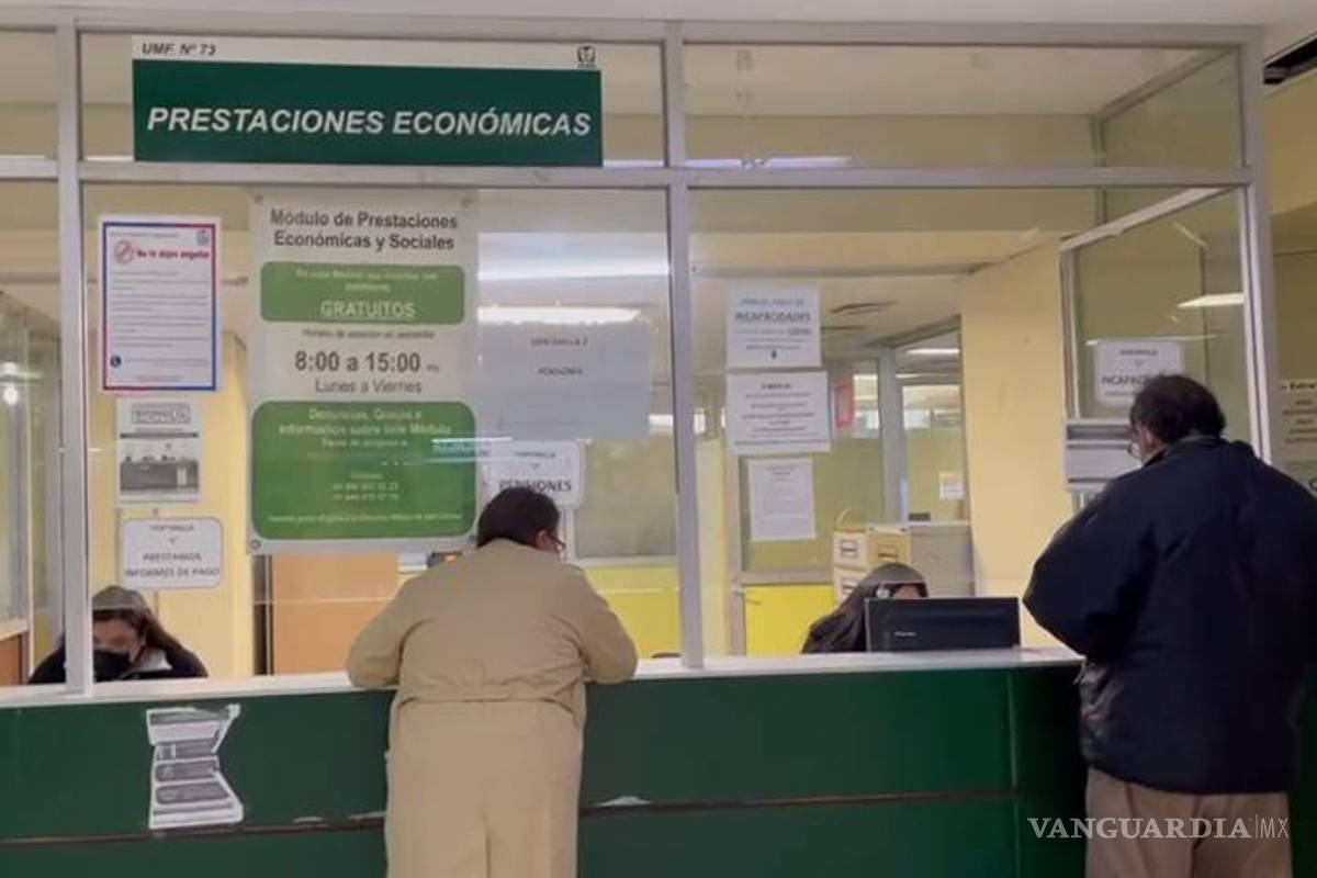 IMSS en Coahuila brinda subsidios por incapacidad a trabajadores asegurados