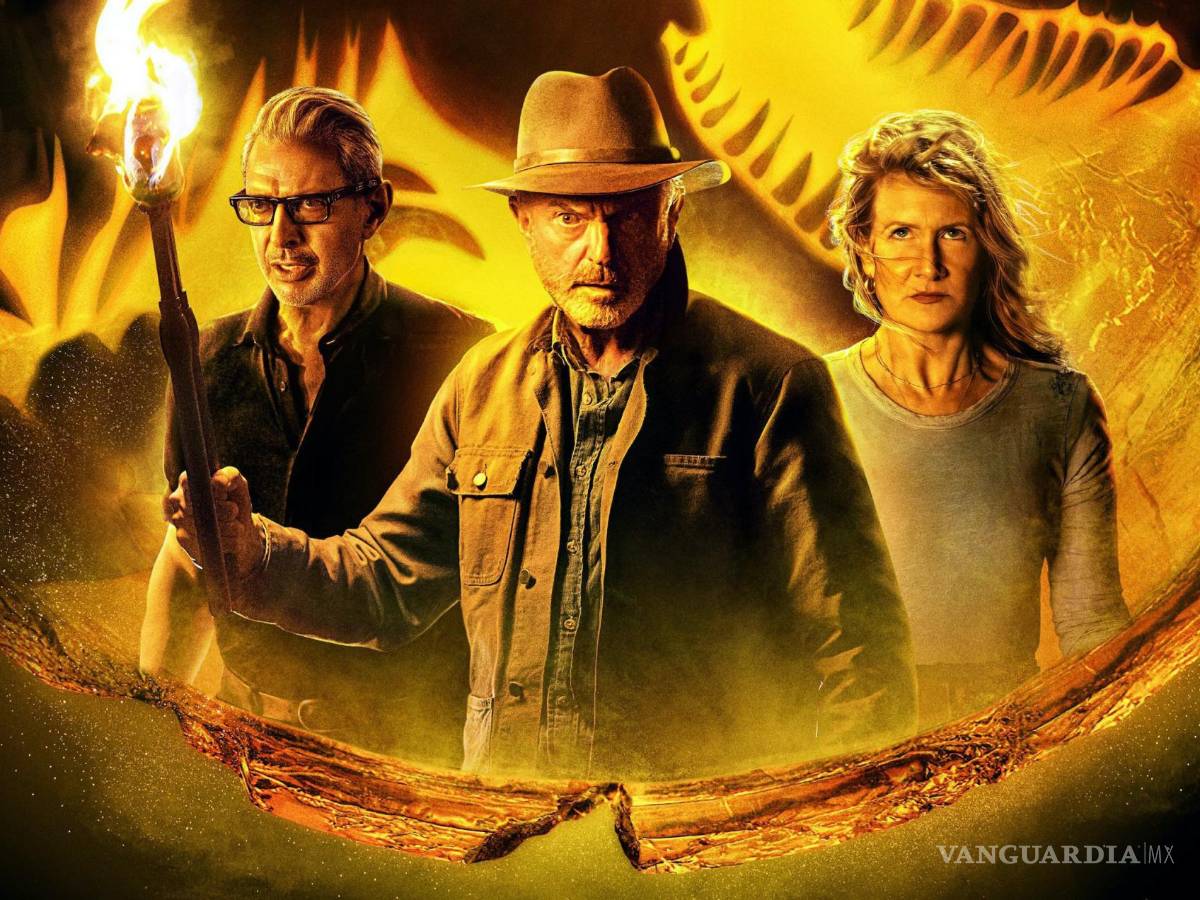 $!Jeff Goldblum, Sam Neill y Laura Dern regresan para interpretar a sus viejos personajes de “Jurassic Park”.