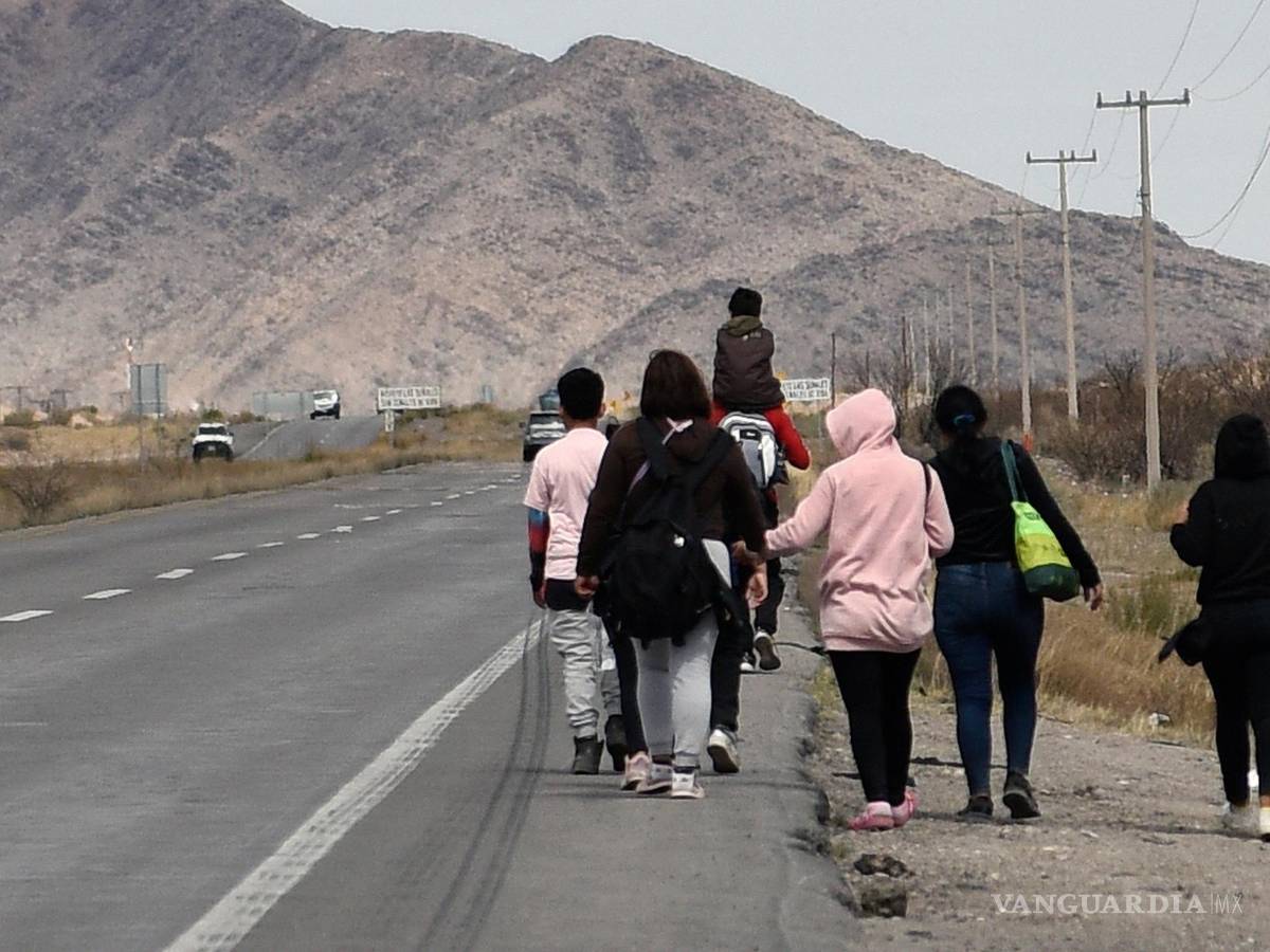 $!Las ciudades mexicanas fronterizas con EU se han visto avasalladas por la ola de personas que buscan llegar al vecino país.