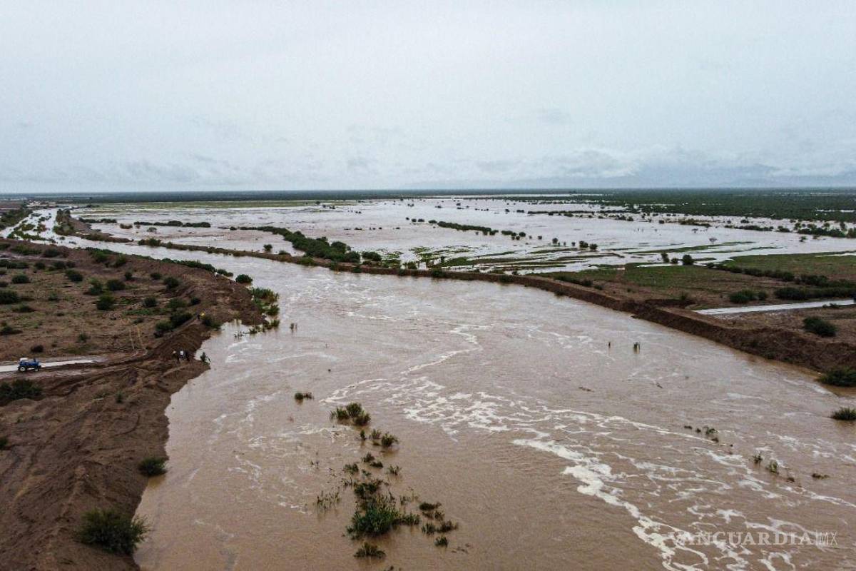 Inminente el desfogue de la presa Lázaro Cárdenas hacia el río Nazas en La Laguna