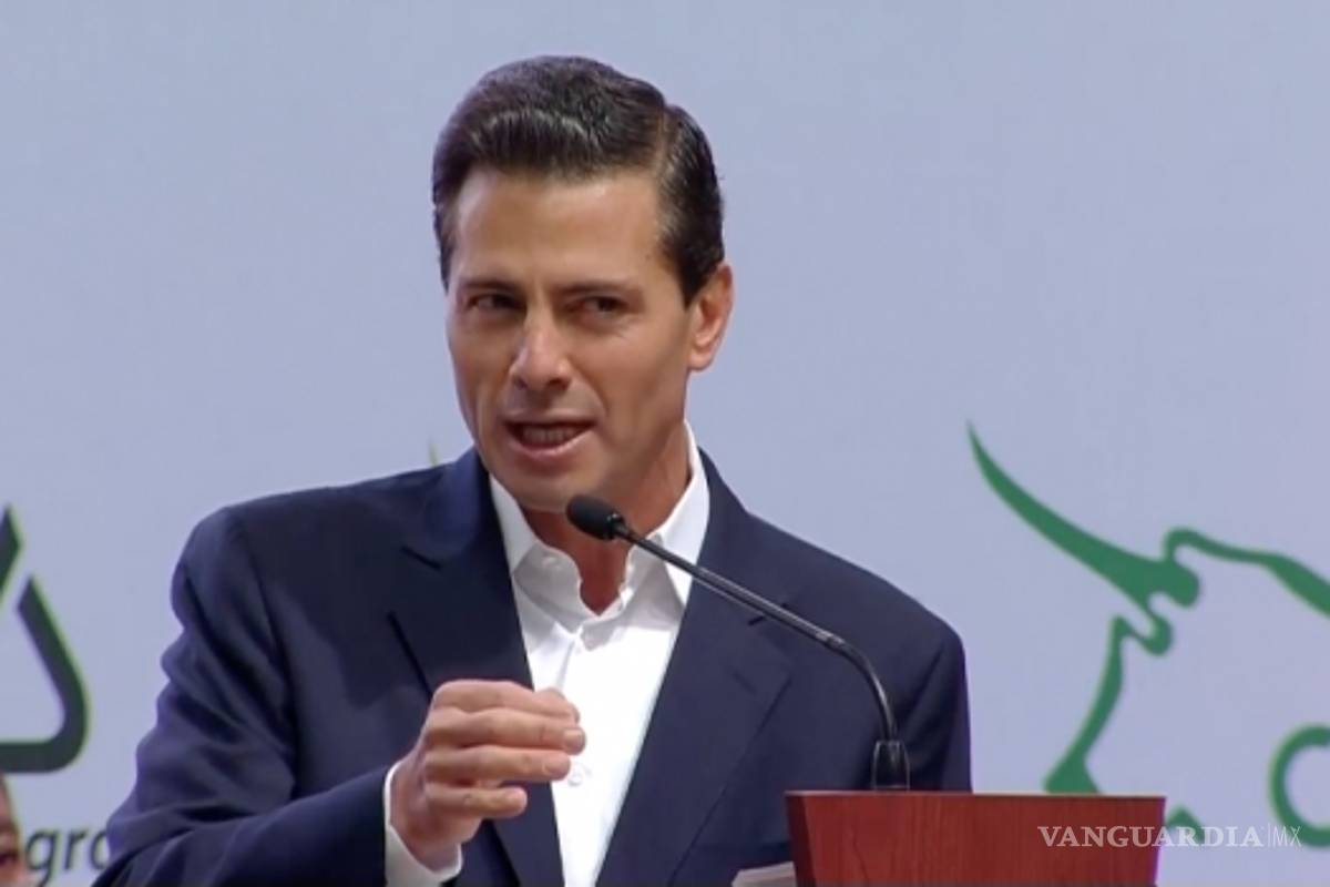 Destaca Peña Nieto exportaciones de tequila y aguacate