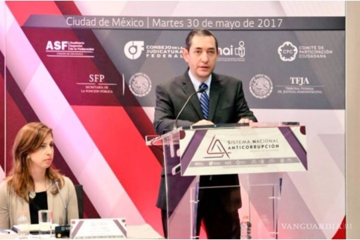 Ricardo Salgado Perrilliat es designado secretario Técnico del Sistema Nacional Anticorrupción