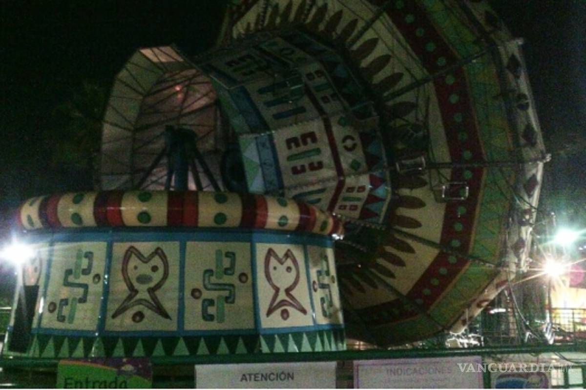 Cae juego mecánico en parque de diversiones de Tijuana; deja 12 lesionados