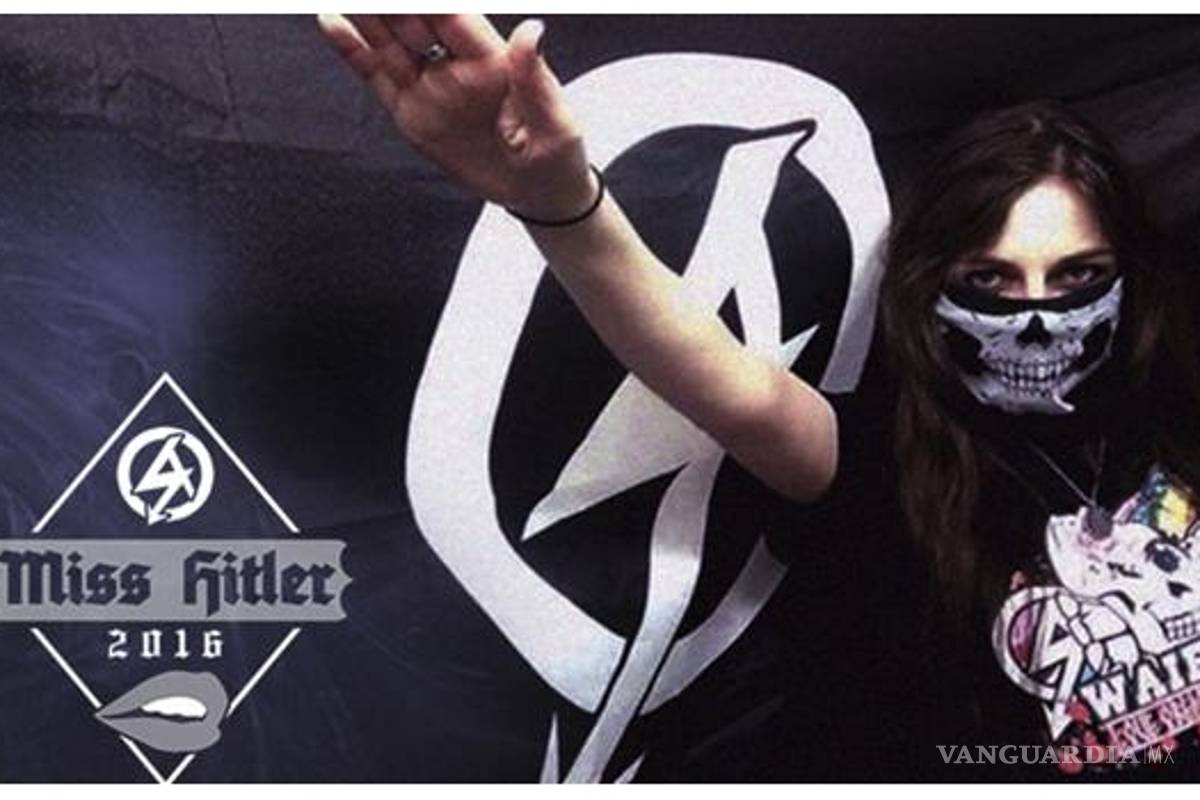 Neonazis británicos eligen a Miss Hitler 2016