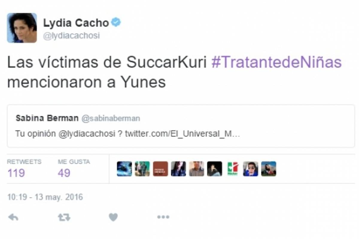 Lydia Cacho acusa a Miguel Ángel Yunes de pederasta
