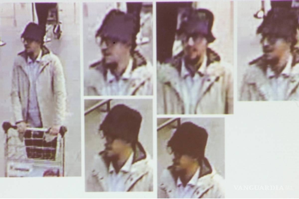 Difunden video de escape del 'terrorista del sombrero' tras atentados en Bruselas