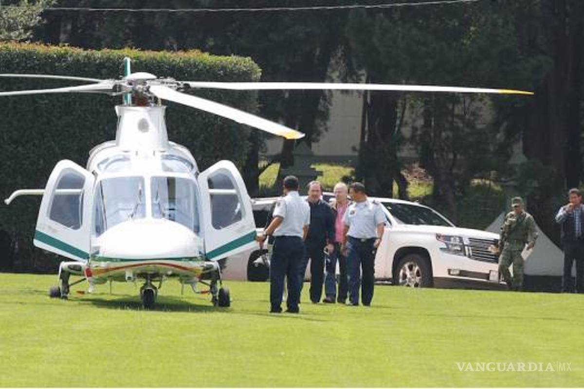 Reconoce Gamboa uso de helicóptero para jugar golf con el presidente