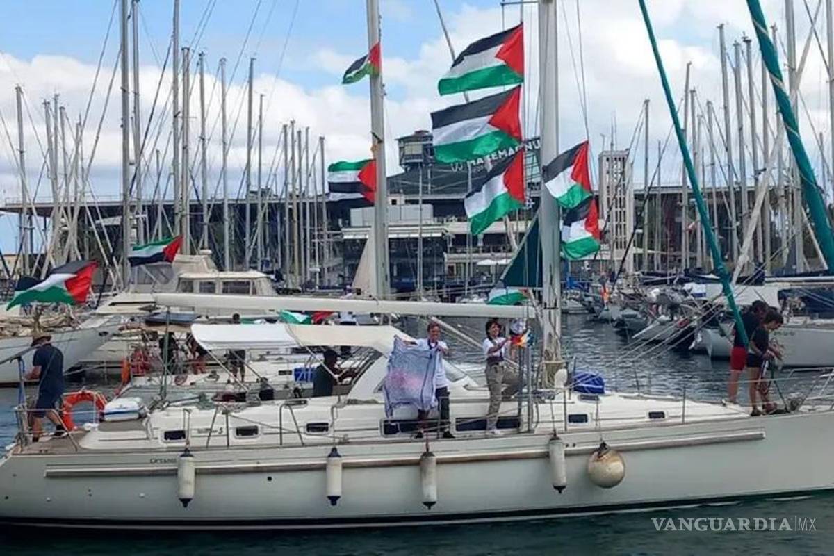 ‘¡Nos rodean!’ Mexicanos alertan asalto de Israel a flotilla humanitaria