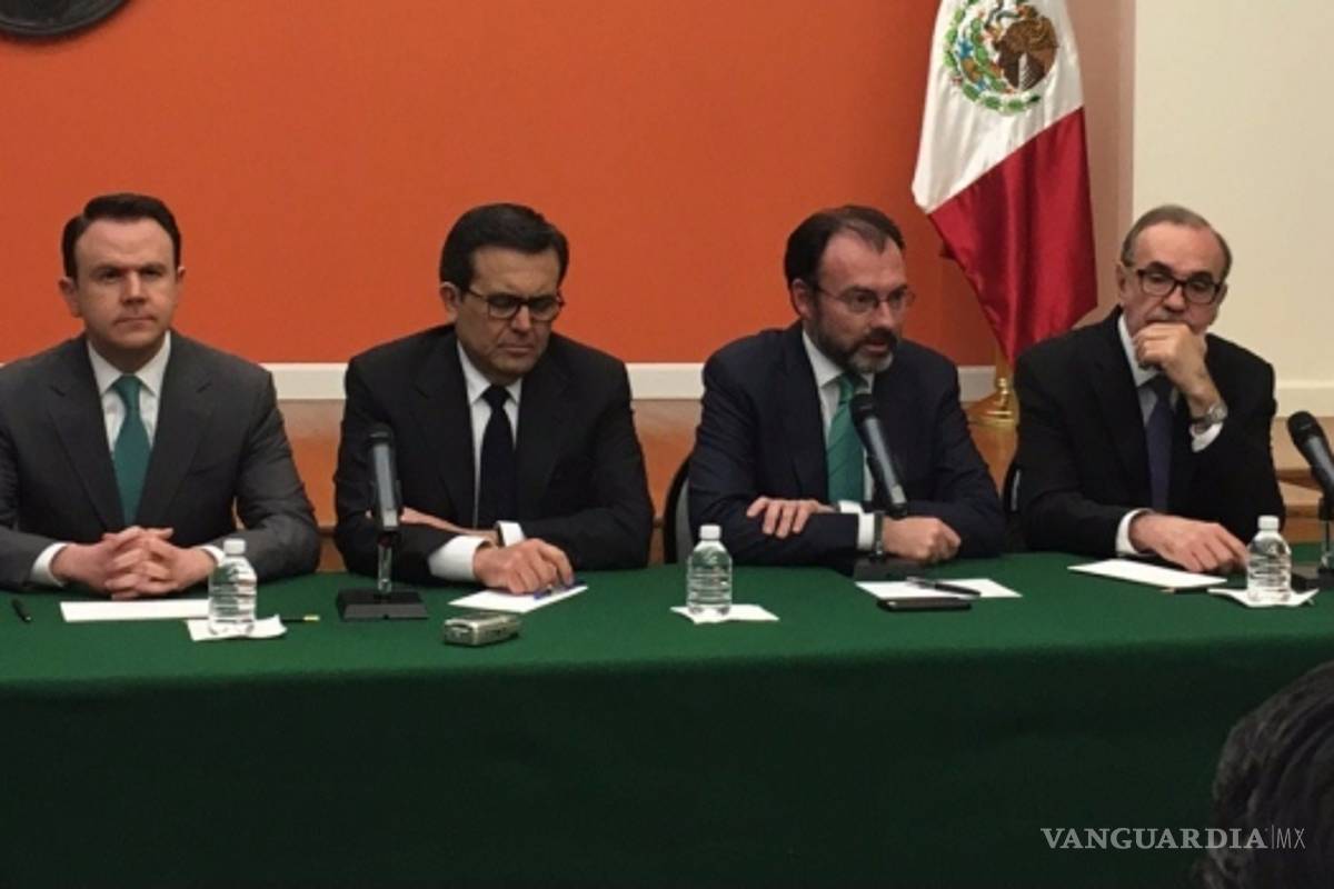 México seguirá apostando por construir un diálogo con EU: Luis Videgaray