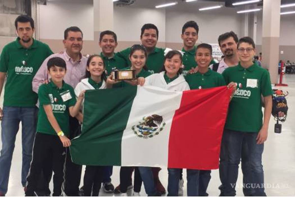 Ganan oro y bronce estudiantes mexicanos en Roborave