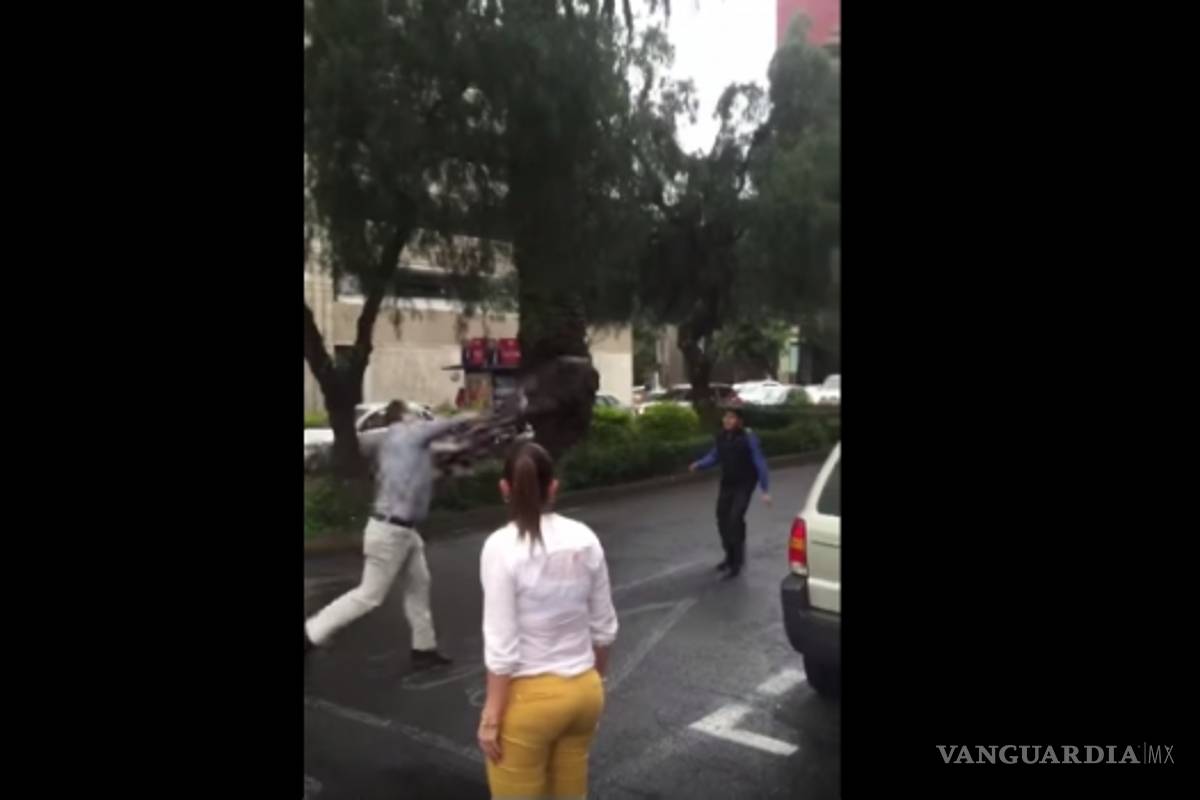 VIDEO: Ahora agreden a ciclista en Polanco