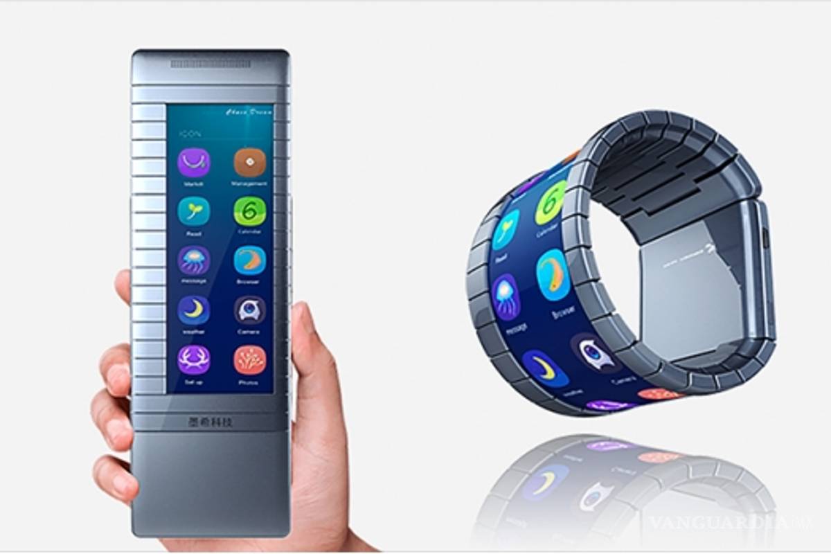 Lanzarán primer teléfono con pantalla flexible en China