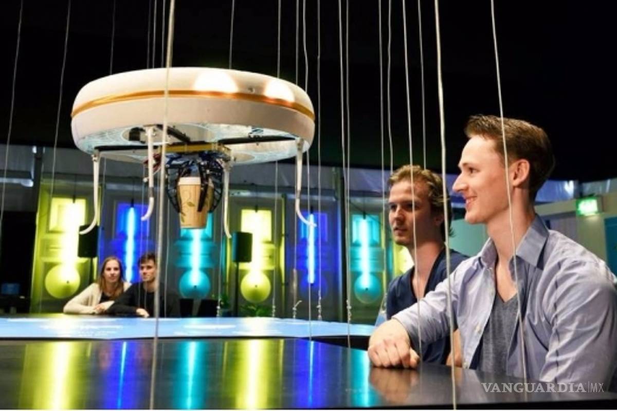 Inauguran primer 'Dron Café' del mundo en Holanda