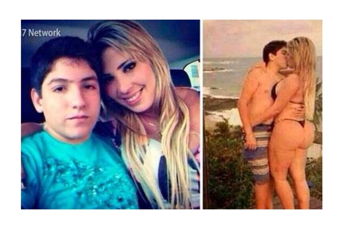 Monique Motta , la modelo de 30 años cuyo novio apenas tiene... ¡13!