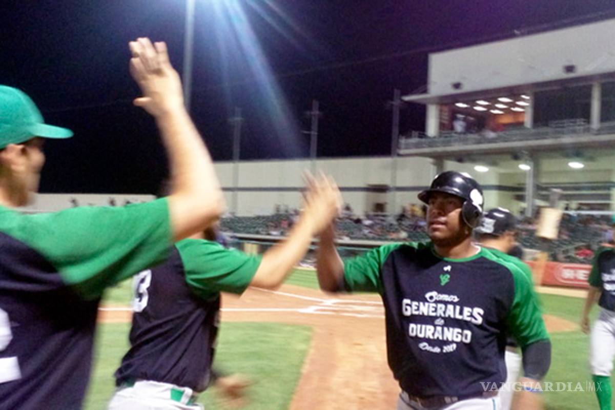 Generales llegan barridos en home