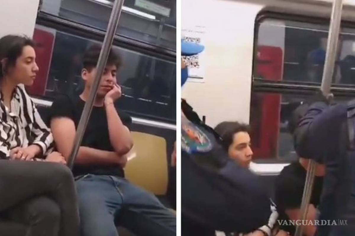 'Estoy vacunado, soy del IMSS'; dice para no usar cubrebocas y lo bajan del Metro