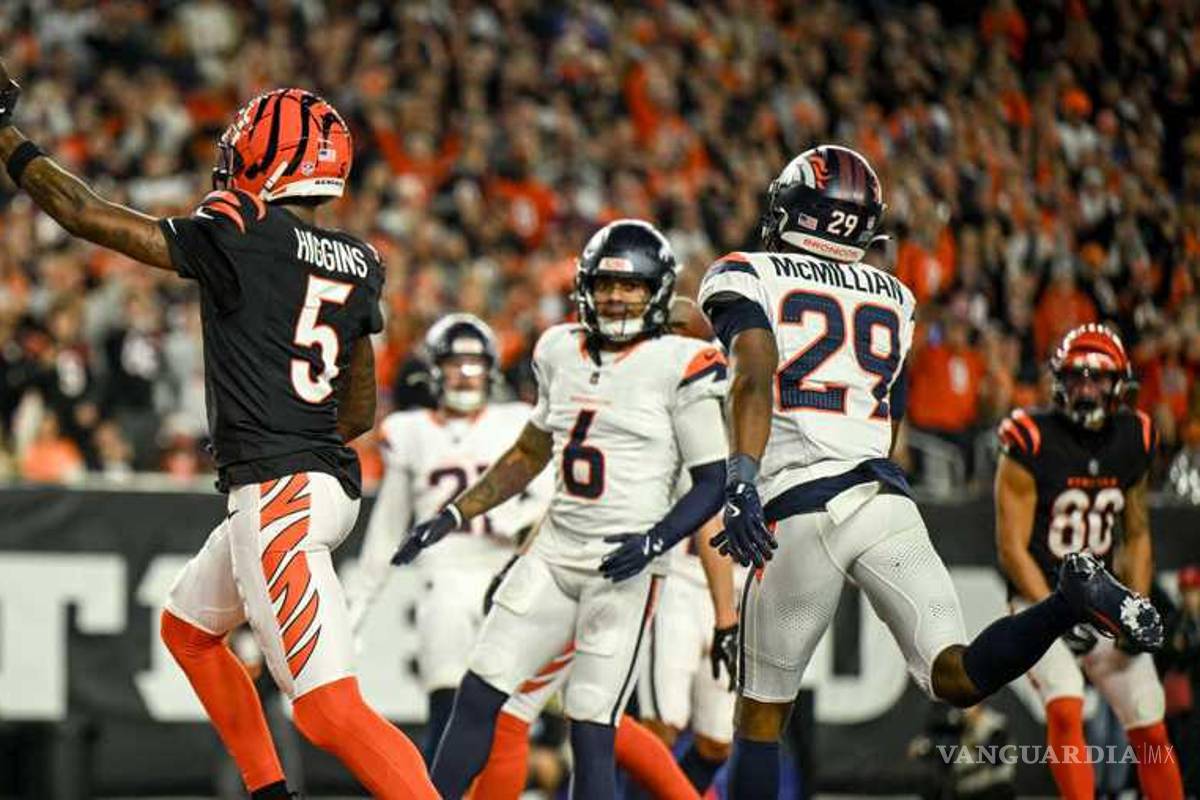 Los Bengals se enfrentarán a los Broncos en el segundo Monday Night Football cerrando la semana 4 de la Temporada de la NFL