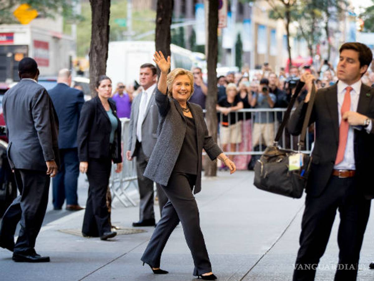 $!Trump quiere desarmar a escoltas de H. Clinton