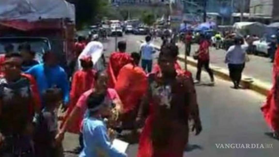 Captan balacera en viacrucis de Acapulco deja un saldo de dos muertos (video)