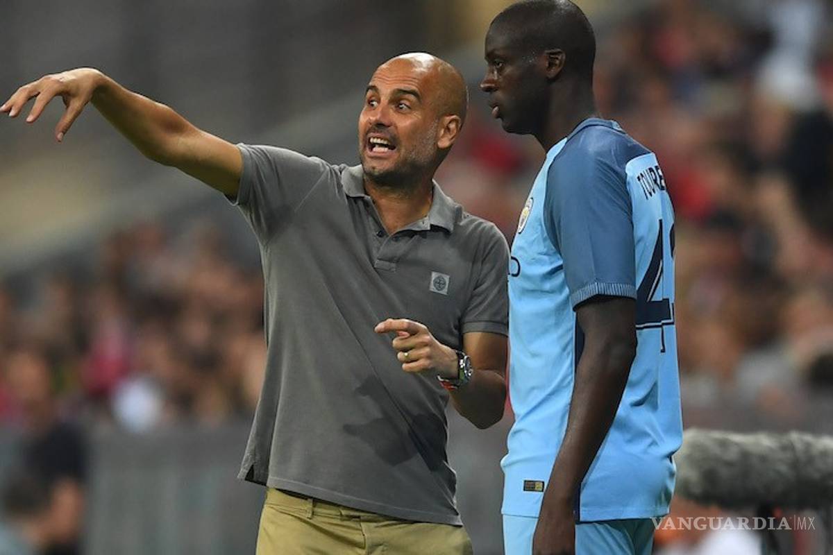 Yaya Touré pidió disculpas al Manchester City y a Pep Guardiola