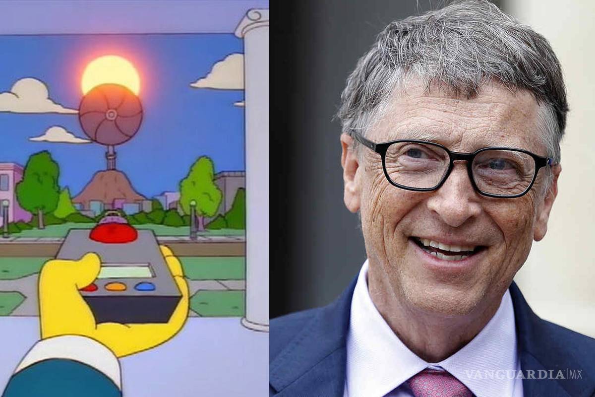 Como el Señor Burns, Bill Gates planea bloquear el Sol... esta es la razón