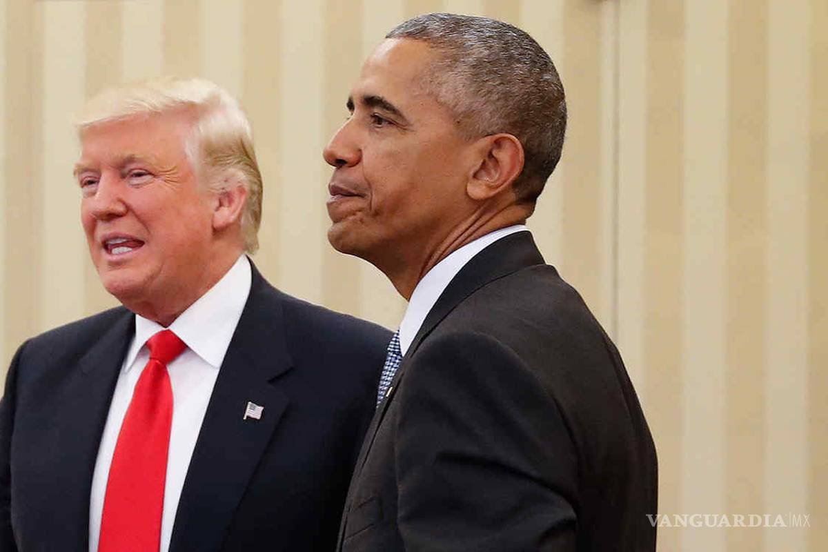 Donald Trump acusa a Obama de sabotear su mandato