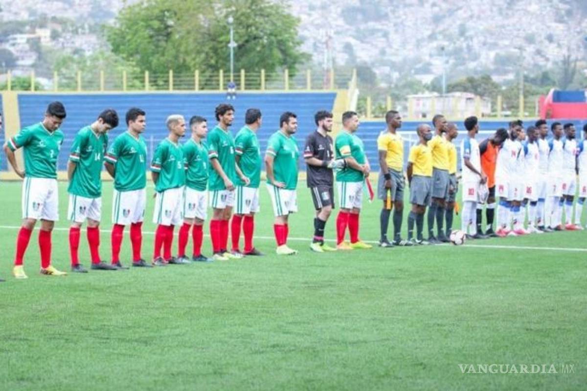 México pierde 15-0 contra Haití... era un equipo amateur