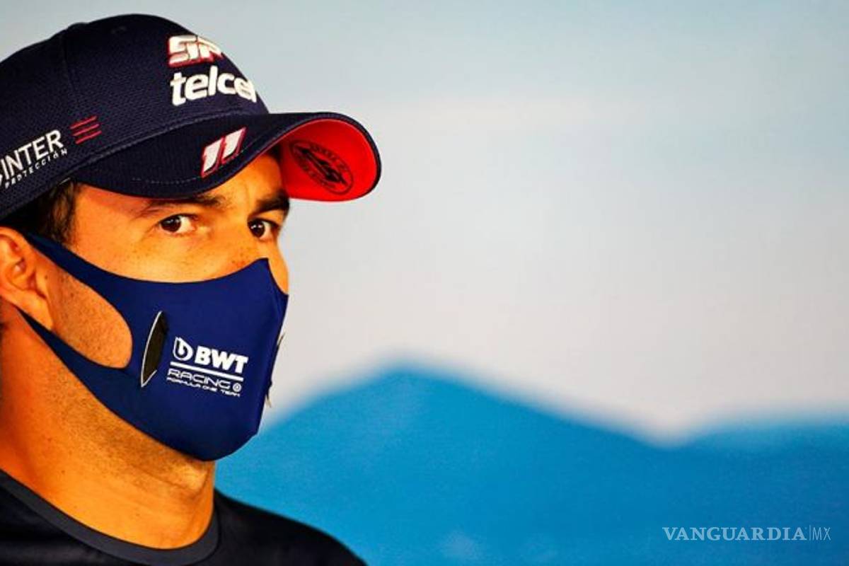 Es oficial: 'Checo' Pérez dio positivo a coronavirus