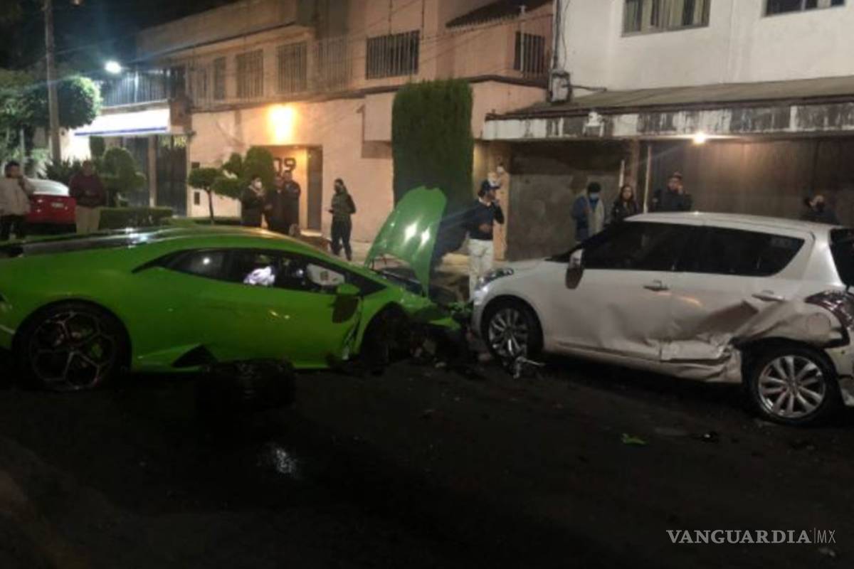 Hombre choca vehículo de 5 mdp en Polanco y se da a la fuga