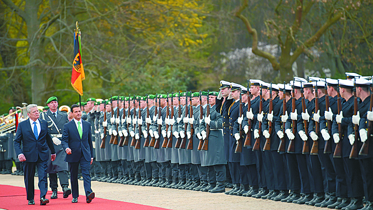 Es momento de que México y Alemania miren juntos al futuro: Peña Nieto