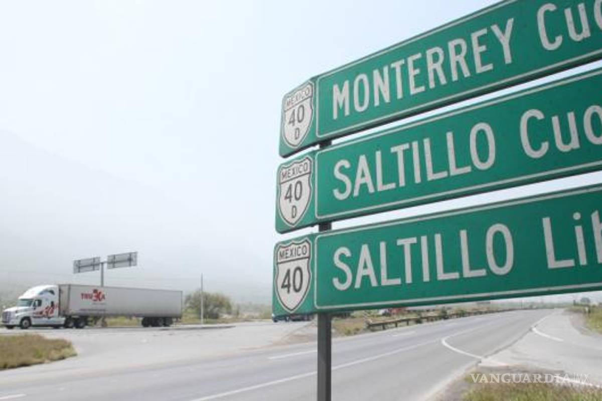 Muere conductor en autopista Monterrey-Saltillo; circulación fue cerrada