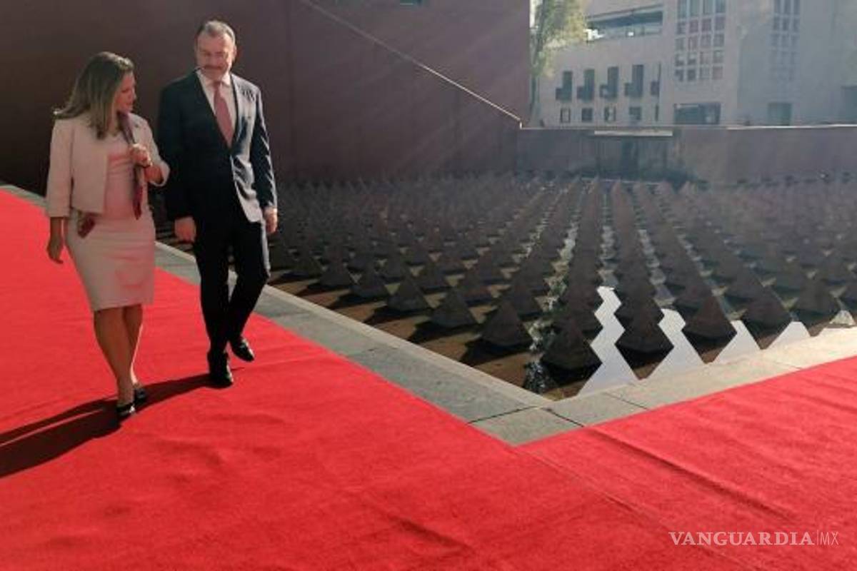 Canciller de Canadá se reúne con Luis Videgaray