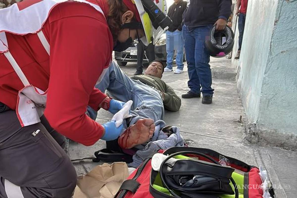 $!El accidente ocurrió en el cruce de las calles Malaquías y San Marcos.
